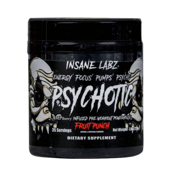Insane Labz - Pre-entreno Psychotic Black Fruit Punch 35serv