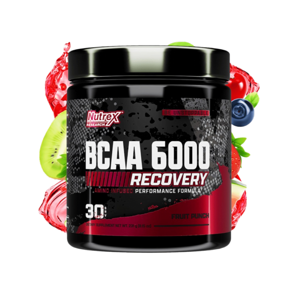 NUTREX BCAA 6000 FRUIT PUNCH 30 SERV