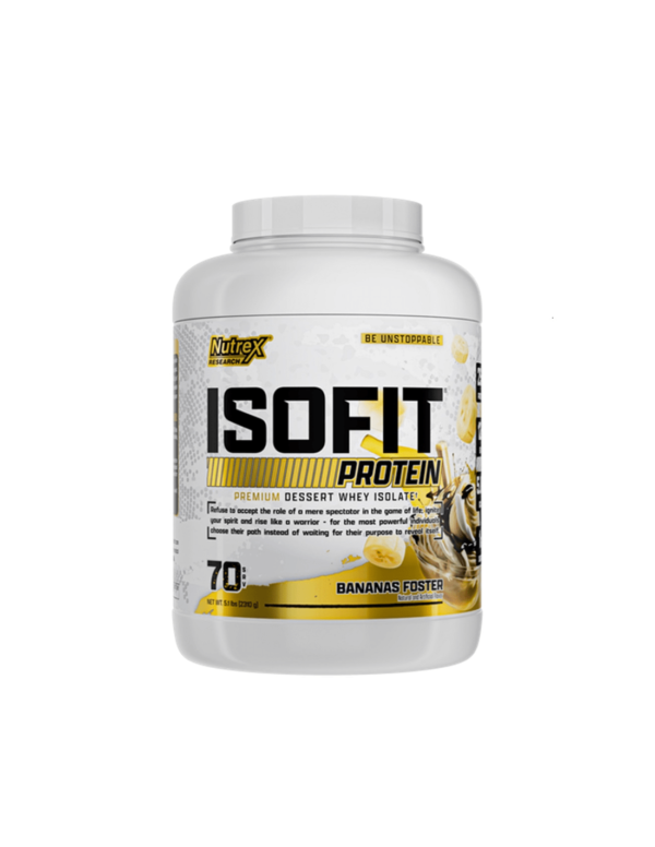NUTREX ISOFIT VANILLA ICE CREAM 5LB