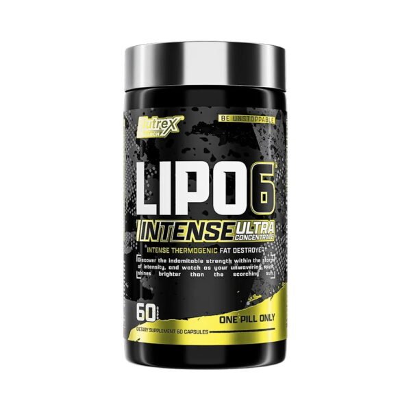 NUTREX LIPO 6 BLACK UC INTENSE 60 CAP