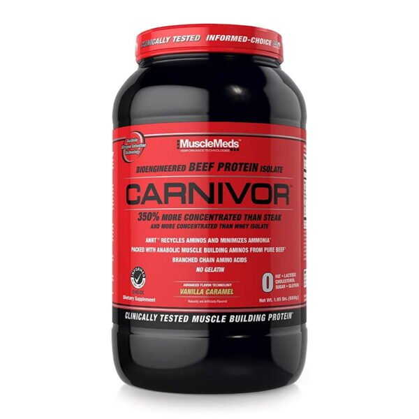 Carnivor Isolate 2lb Vanilla Caramel