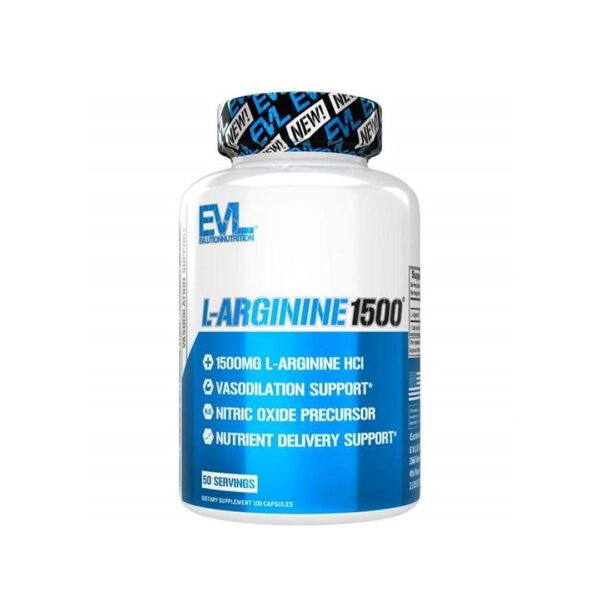 EVL-L-ARGININE 1500HCL 100CAP