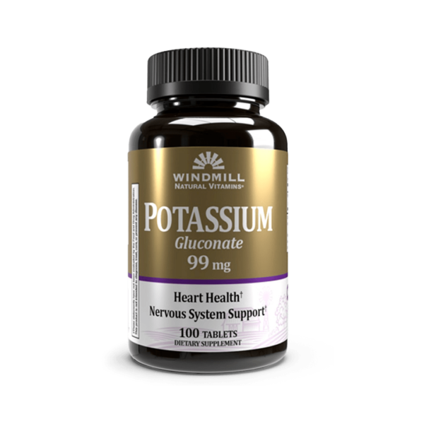 Gluconato Potasio 99mg / 100 cap