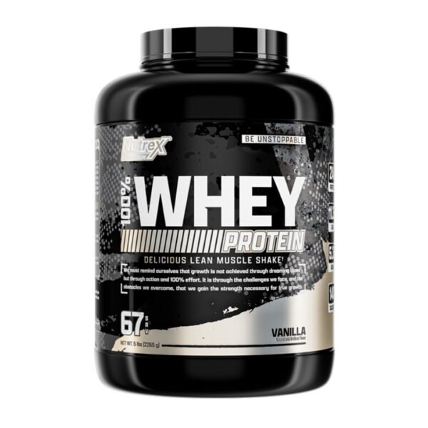 Nutrex 100% Whey Vainilla 5 Lbs