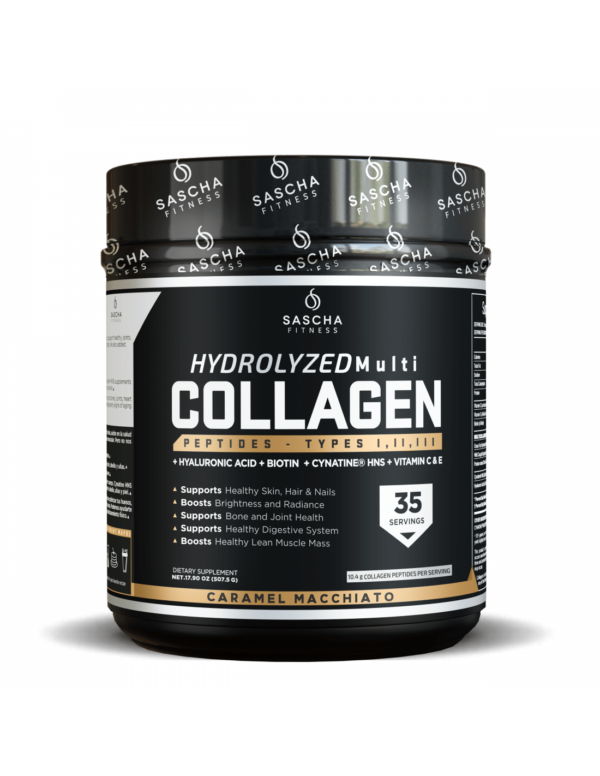 Sascha Fitness Collagen - Caramel Macchiato