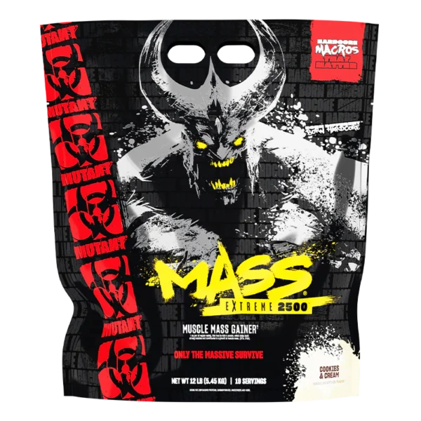 Mutant Mass Cookies & Cream 12 lbs