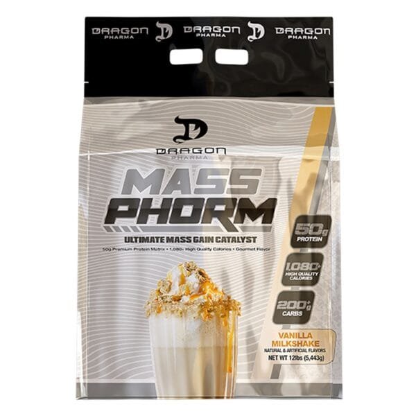 Dragon Pharma Mass Phorm 12 Lbs Vainilla Milshake