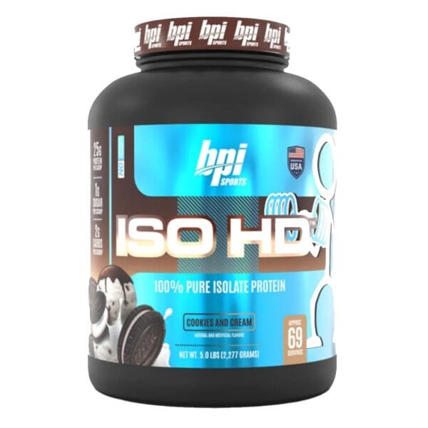 BPI-ISO HD COOKIES AND CREAM 5.2LB